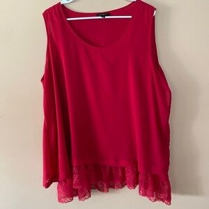Lane Bryant lace tank